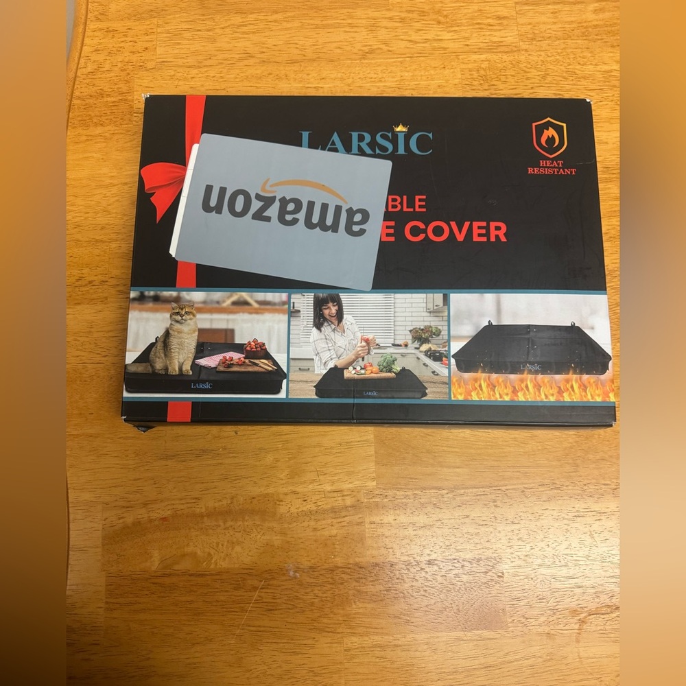 Larsic Foldable Gas Stove Burner Cover Stove Guard Top Protector, Waterproof